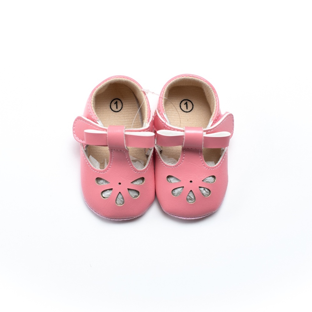 Pink Mary Jane Baby Girl Shoes